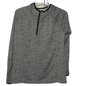 Old Navy Men's Large half zip hoodie gray